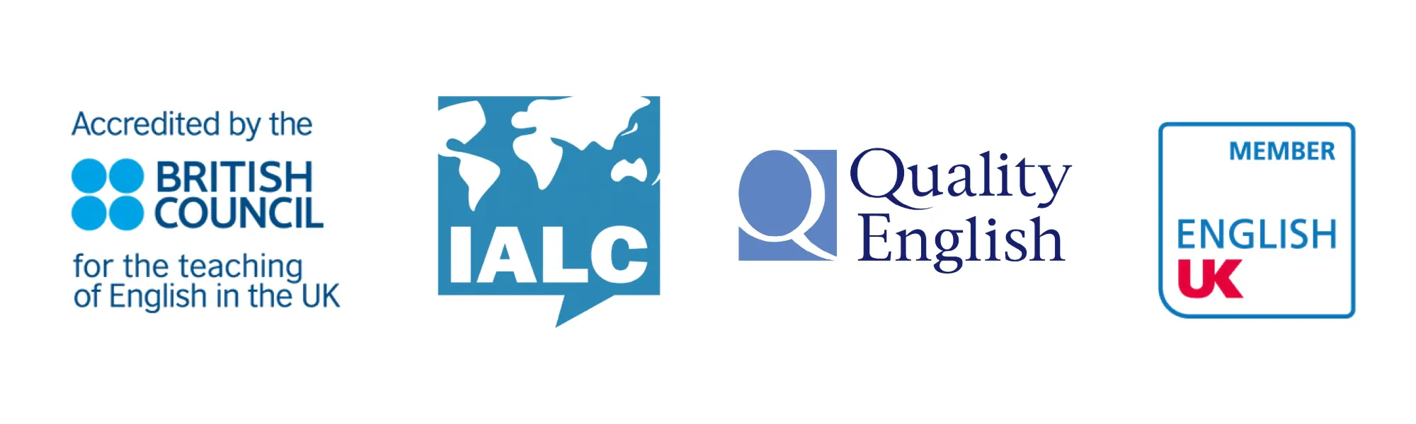 Accredited by the British Council; member of IALC, Quality English and English UK