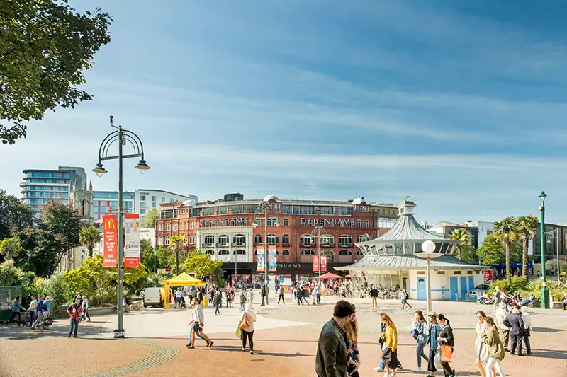 Bournemouth town centre