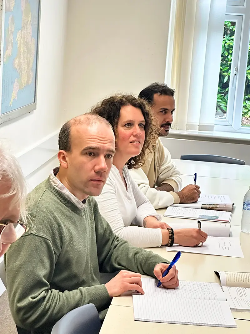 Adult students in class at Southbourne School of English