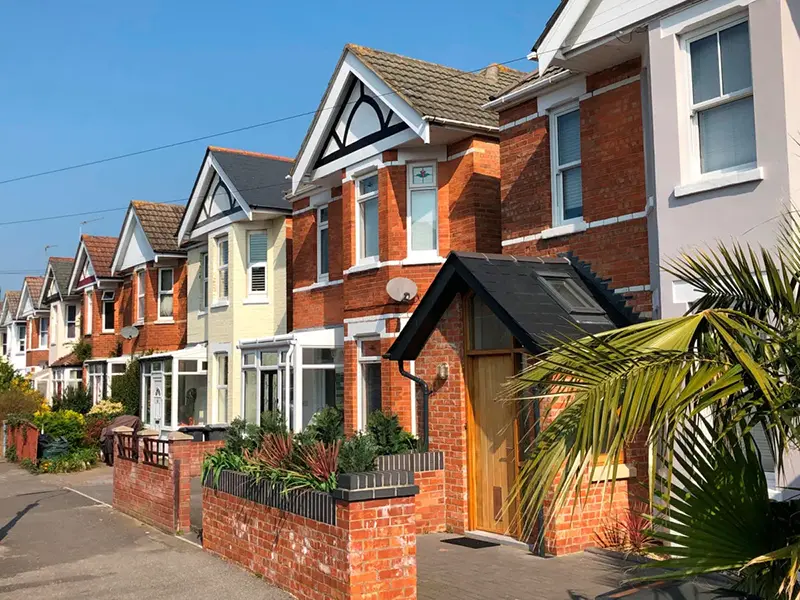 Homestay residential houses in a homestay home