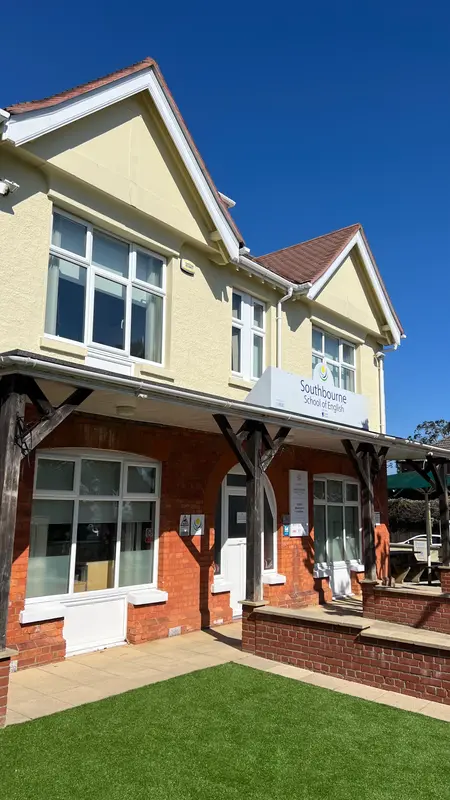 Front of school at Southbourne School