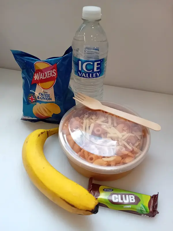 Packed lunch for excursion days