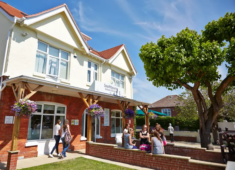 Students front 1 at Southbourne School